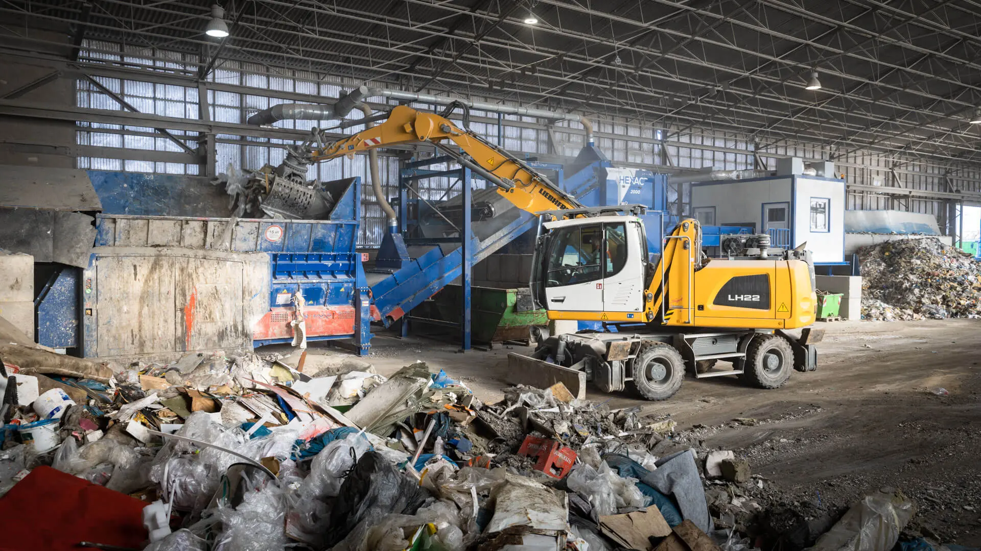Abfallbehandlungsanlage - Recyclinganlage - Entsorgungsanlage